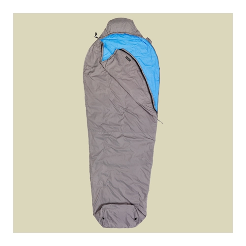 Bild von Cocoon Mountain Wanderer long Kunstfaserschlafsack (Grau L One Size) Schlafsäcke