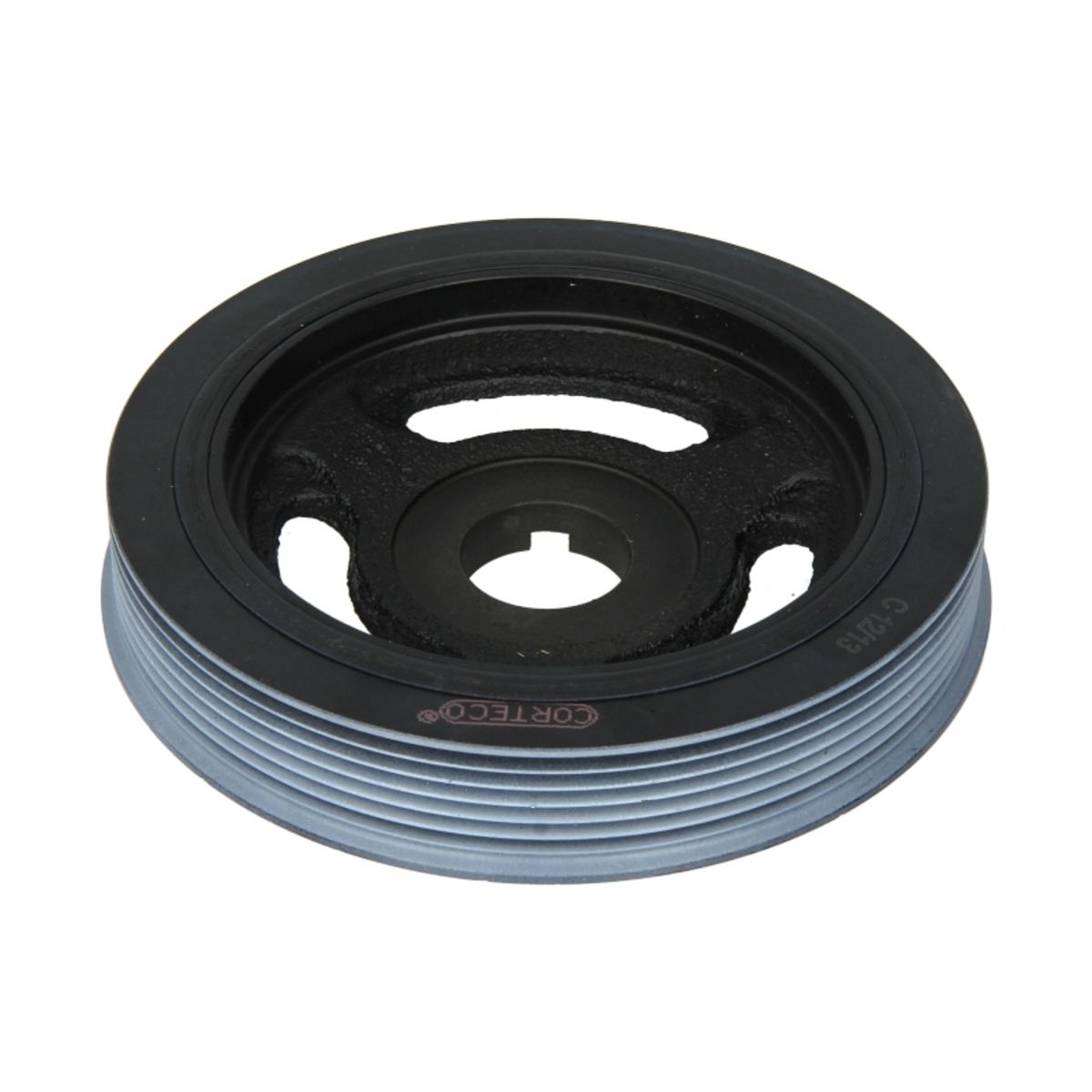 Bild von CORTECO Kurbelwellenriemenscheibe 80000682 157,8 6PK 5 entkoppelt, mit Montageanleitung FORD: Focus 2 Schrägheck, MONDEO 4 Turnier, S-Max Mk1