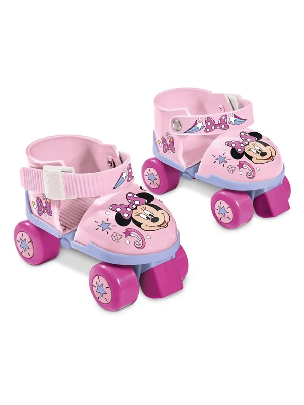 Bild von Mondo Toys - Minnie Disney verstellbare Rollschuhe für Kinder - verstellbare Größe 22 bis 29 - komplettes Set aus transparenter Tasche, Ellbogenschützer und Knieschützer - 28701