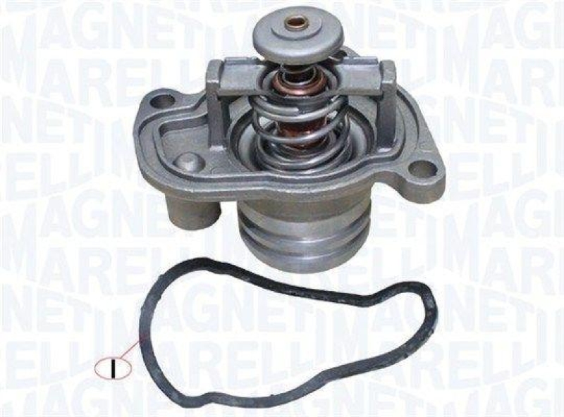 Bild von MAGNETI MARELLI 352317100980 Kühlwasserthermostat Thermostat, Thermostat, Kühlmittel, Kühler Thermostat 92 mit Dichtung