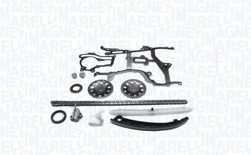 Bild von MAGNETI MARELLI Steuerkettensatz mit Dichtungen für OPEL 55564509 55355345 55353997 341500000790