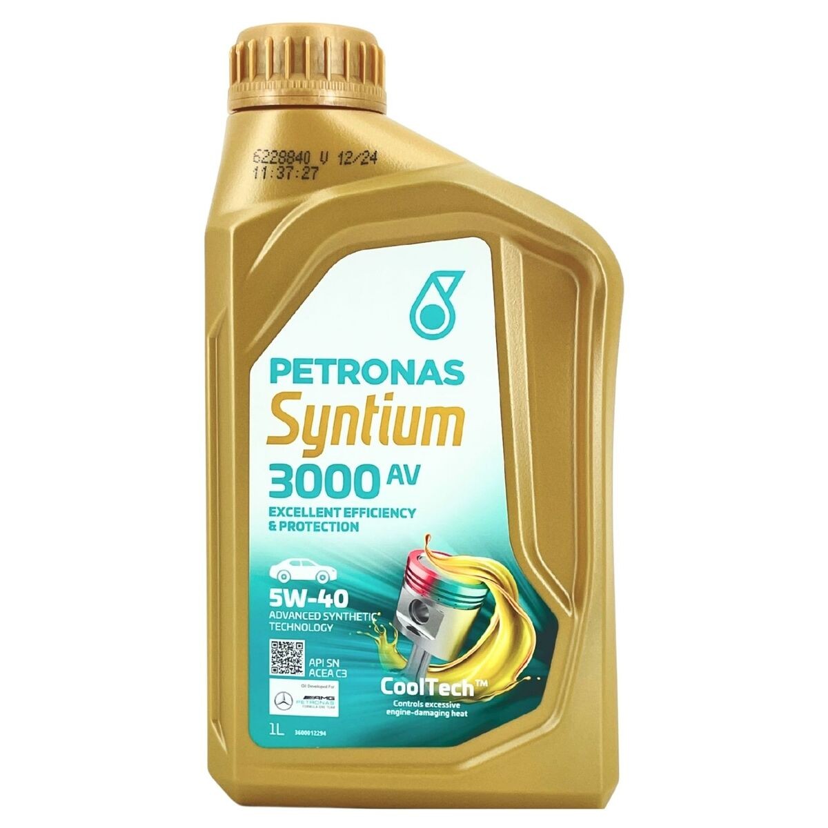 Bild von Petronas Lubricants SYNTIUM 3000 AV 5W-40 SN (1L) Universal  70179E18EU