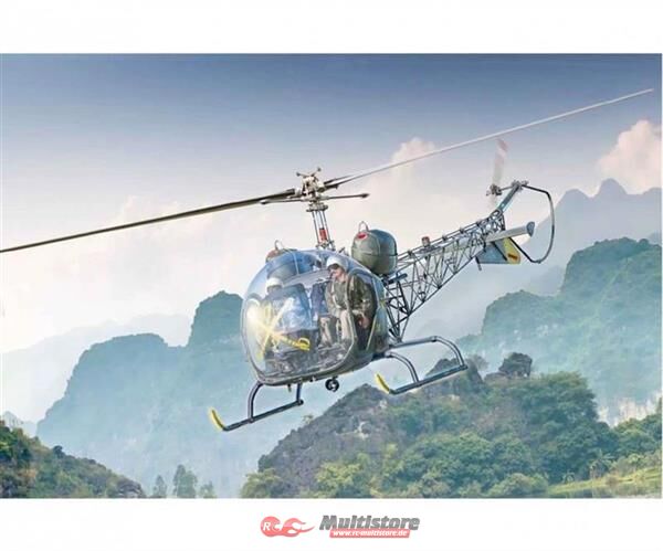 Bild von Italeri Modellbausatz Italeri 1:48 OH-13 Scout Helikopter Korea Krieg