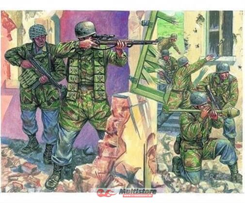 Bild von Italeri Modellbausatz Italeri 1:72 2nd WW Deutsche Fallschirmjäger