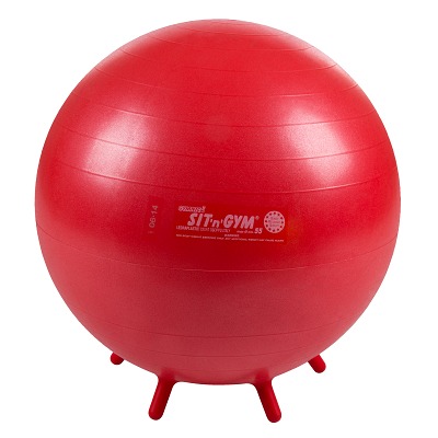 Bild von Gymnic Sitzball Fitnessball Sit 'n' Gym, Zur Gesundheitsförderung in Schule, Freizeit und Beruf