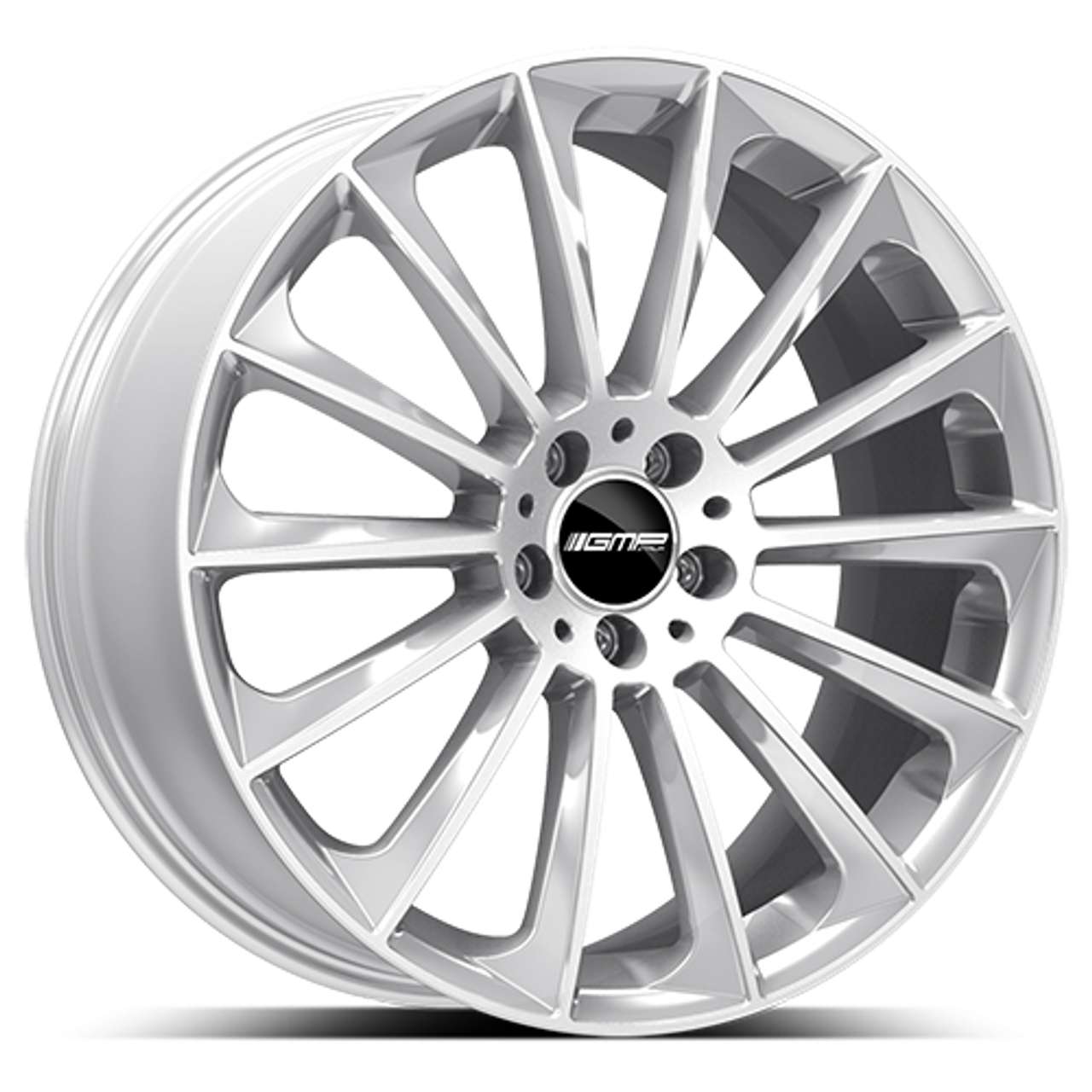 Bild von 1 Stück Alufelge GMP Stellar 10x21 5/112 ET50 C.B. 66,6 Lochung GLC Silver