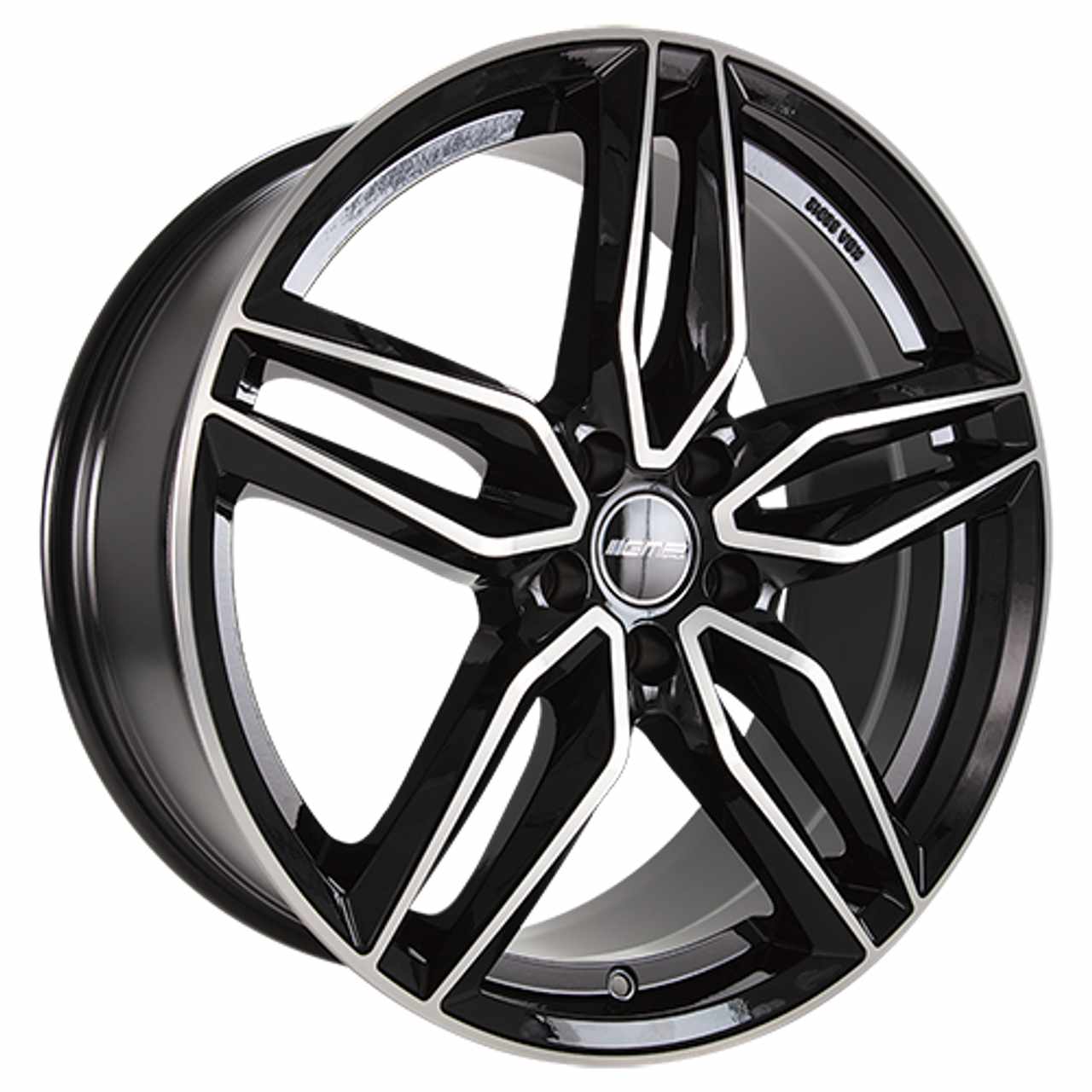 Bild von GMP FASTEN LEICHTMETALLRADER Black Diamond 8x19 108 ET 40
