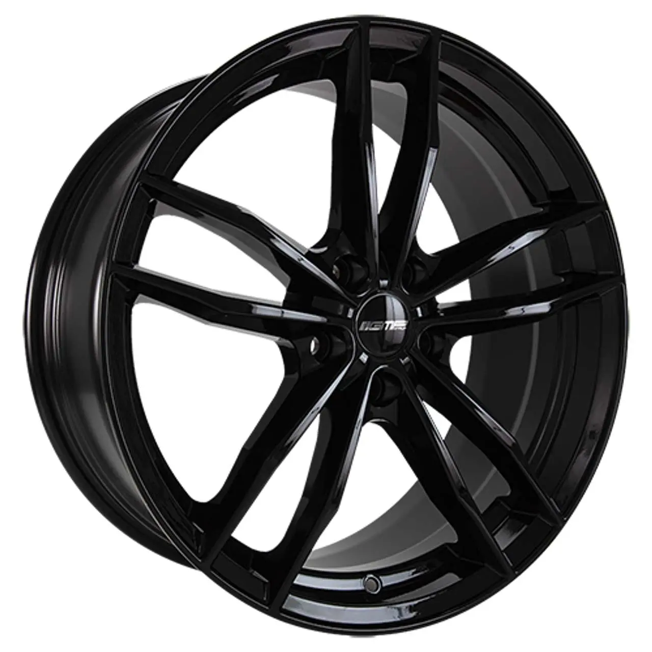 Bild von GMP SWAN LEICHTMETALLRADER Glossy Black 7.5x17 112 ET 45