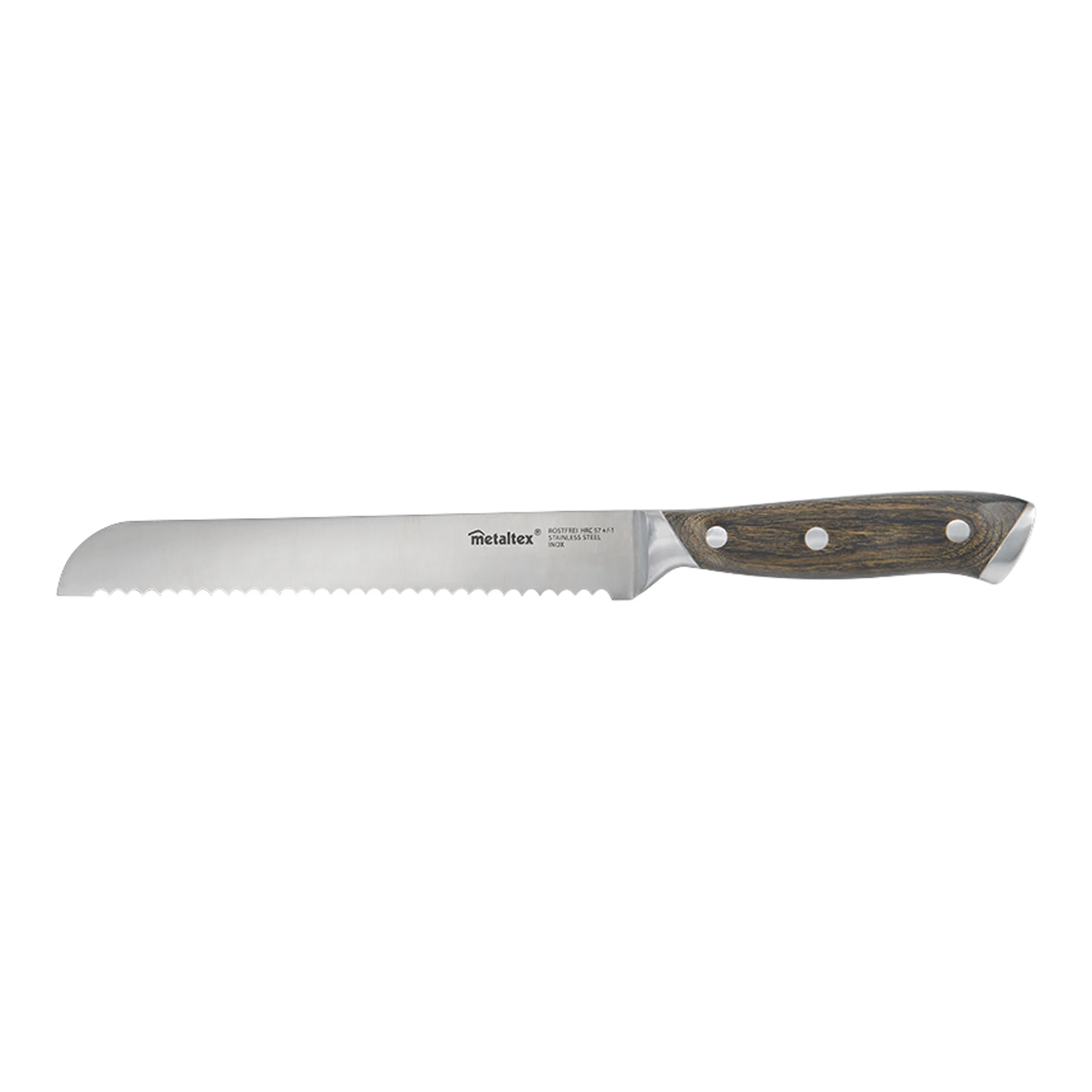 Bild von Heritage Allzweckmesser Brotmesser Holzgriff, Küchenmesser, Kochmesser