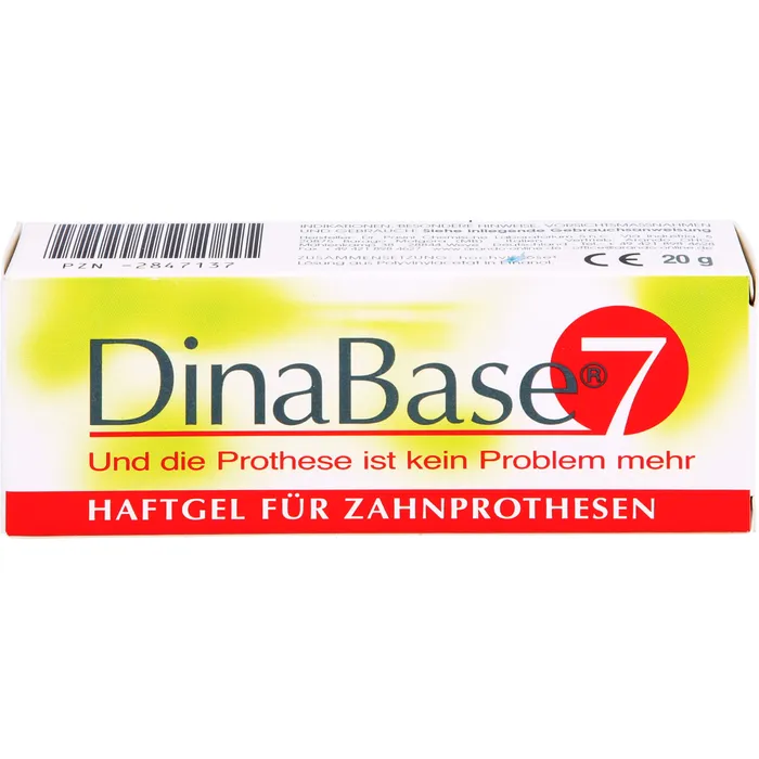 Bild von Dinabase 7 1 Haftunterfütterer Für Zahnprothesen - Für Zahnprothesen