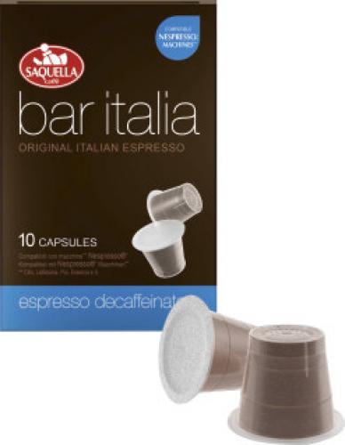 Bild von Saquella Caffe Bar Italia Espresso entkoffeiniert 10x5g