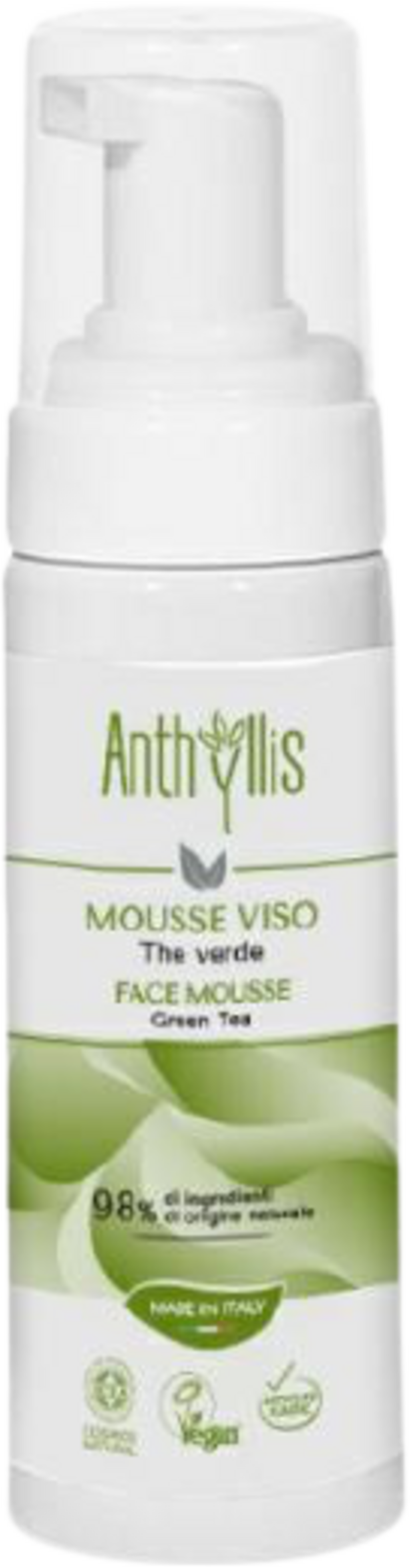 Bild von Anthyllis Grüner Tee Reinigungsmousse - 150 ml
