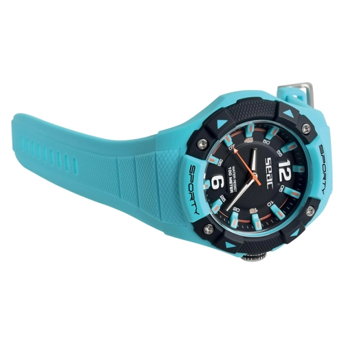 Bild von Seac Sporty, Armbanduhr mit Gummiband, Wasserdicht 100 mt