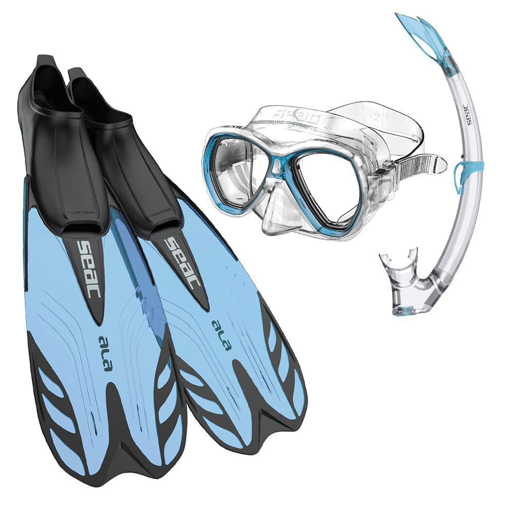 Bild von Seacsub Ala Tris Snorkeling Set Blau EU 36-37