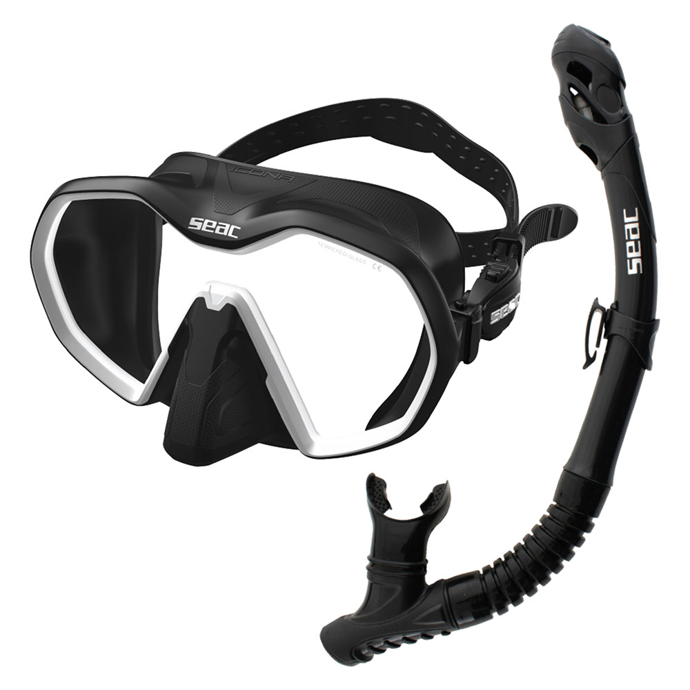 Bild von Seacsub Icona&reverse Dry Snorkeling Set Schwarz