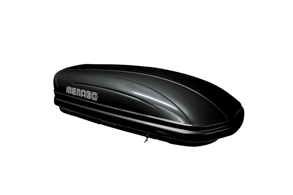 Bild von Menabo Mania 320 schwarz glänzend Dachbox  000036100000
