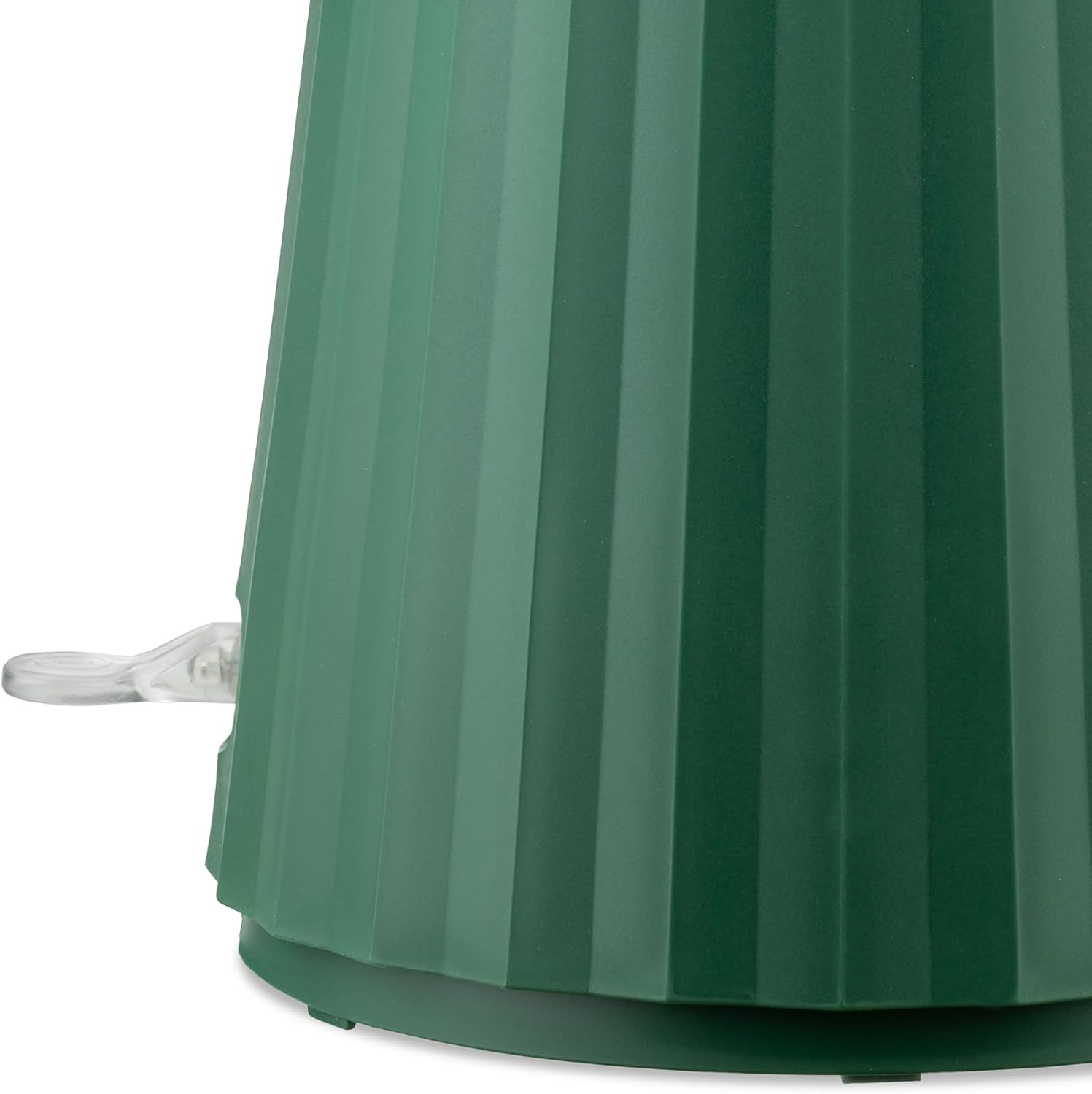 Bild von Alessi Plissé MDL06 GR - Design Elektrischer Wasserkocher, aus Thermoplastischem Harz, Europäischer Stecker 2400 W, 170 cl, Grün