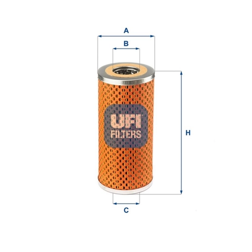 Bild von UFI Ölfilter 25.407.01 - Zuverlässige Leistung für Ihren Motor