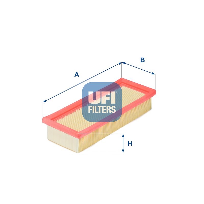 Bild von UFI 30.284.00 Luftfilter Motorluftfilter, Filter für Luft 40 246 290 Filtereinsatz