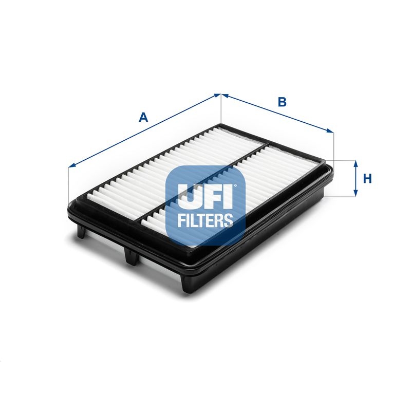 Bild von UFI 30.A55.00 Luftfilter Motorluftfilter, Filter für Luft 49 180 270 Filtereinsatz HYUNDAI: Sonata V