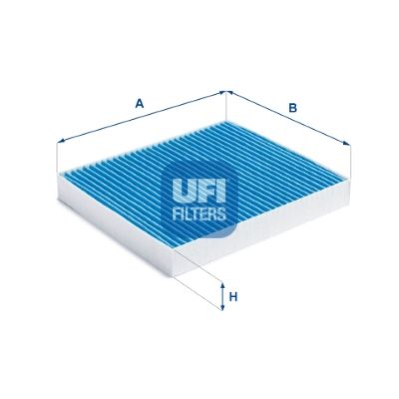 Bild von UFI 34.275.00 Innenraumfilter Filter, Innenraumluft, Pollenfilter, Mikrofilter mit antibakterieller Wirkung 217 194 25 FIAT: Freemont