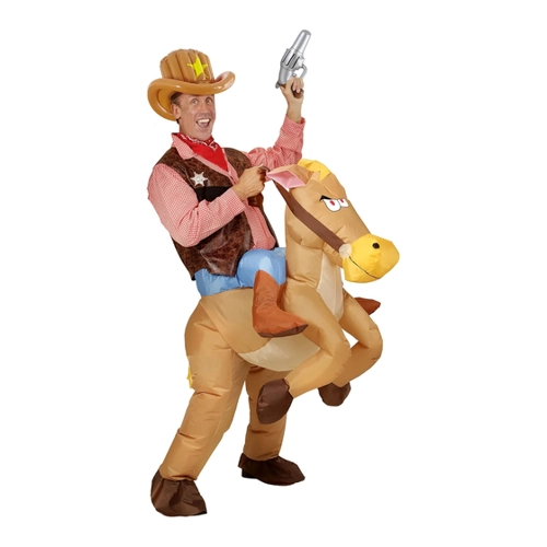 Bild von Widmann 04744 - Aufblasbare Cowboypistole für Karneval und Mottopartys