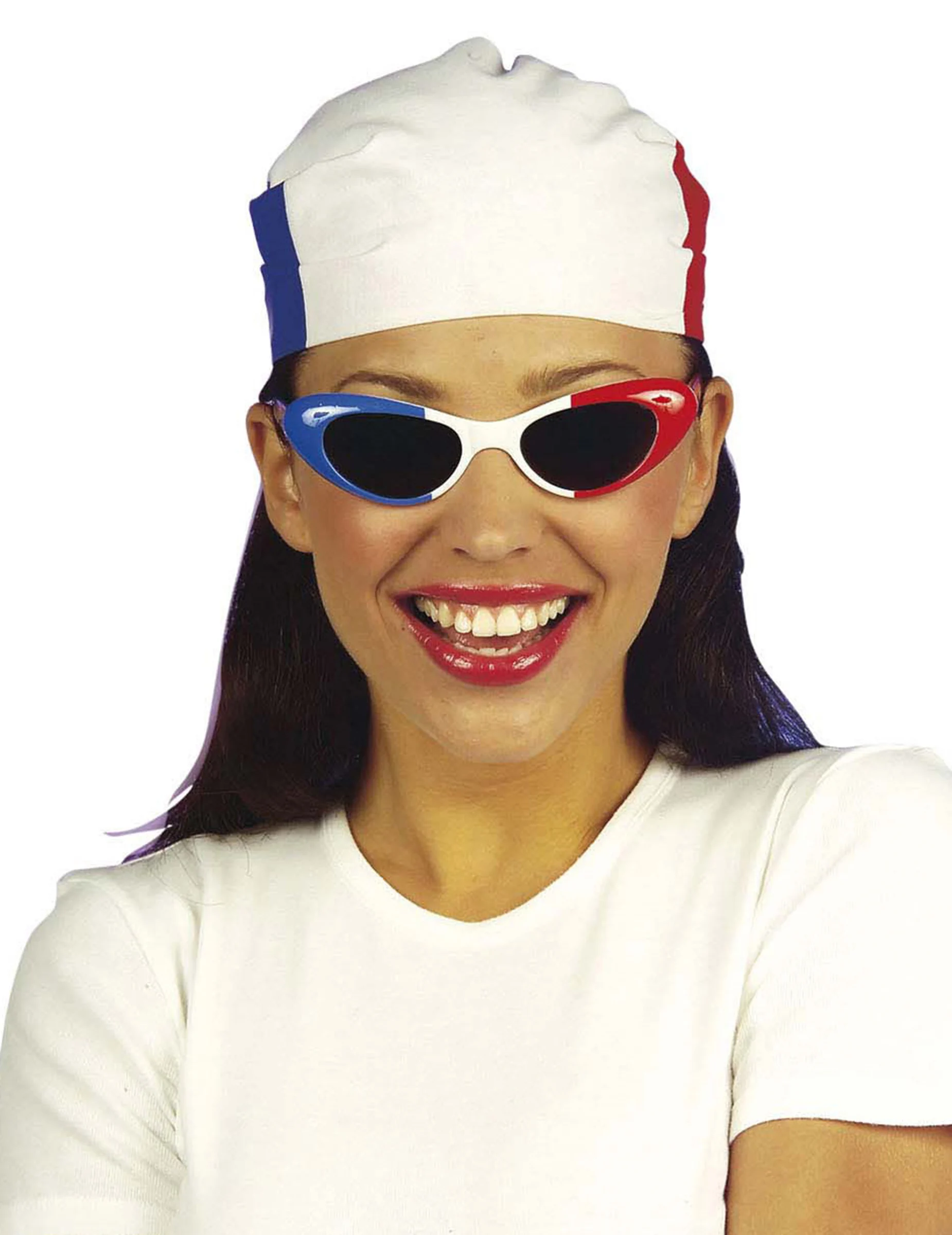 Bild von Bandana Frankreich Fanartikel-Tuch blau-weiss-rot