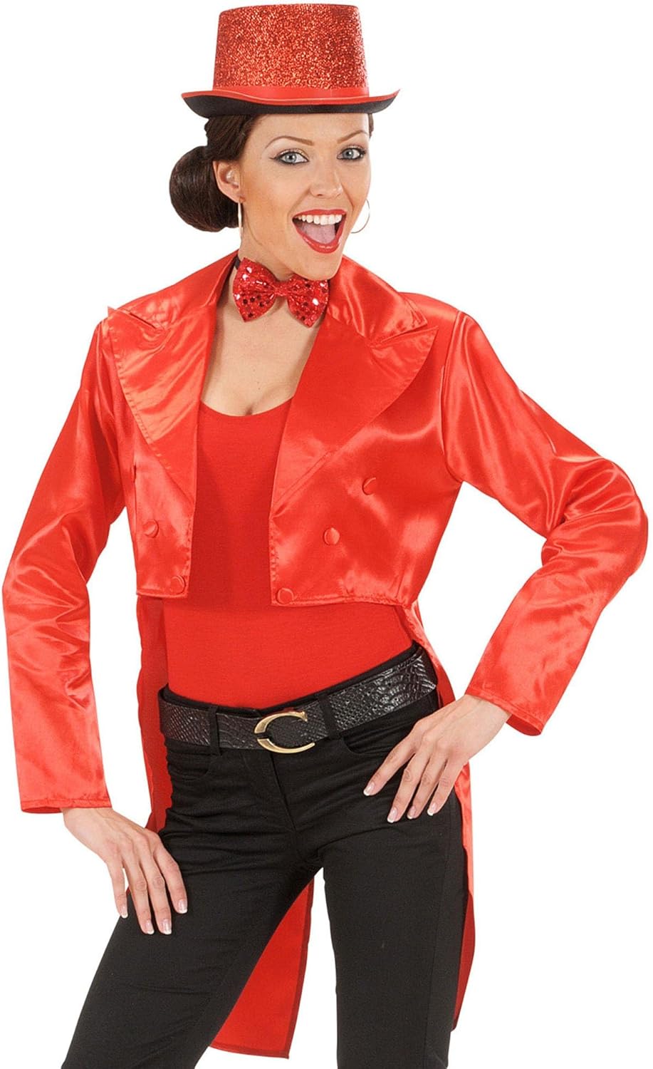 Bild von W WIDMANN MILANO Party Fashion - Kostüm Frack aus Satin, Showgirl, Zirkusdirektorin, Faschingskostüme