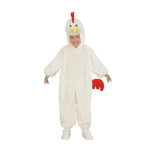 Bild von Widmann Kinderkostüm Huhn – Plüsch Overall für kleine Bauernhof-Fans