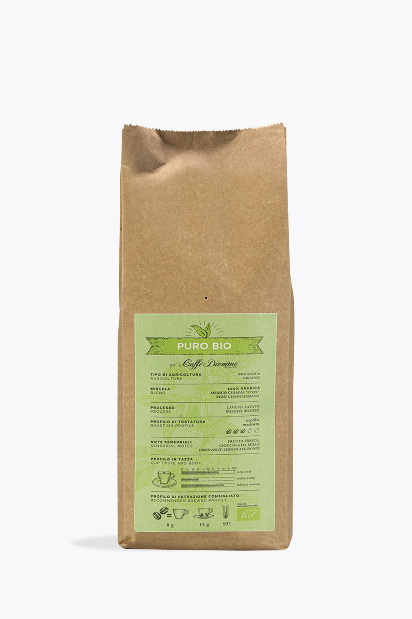 Bild von Caffè Diemme Puro Bio 500g