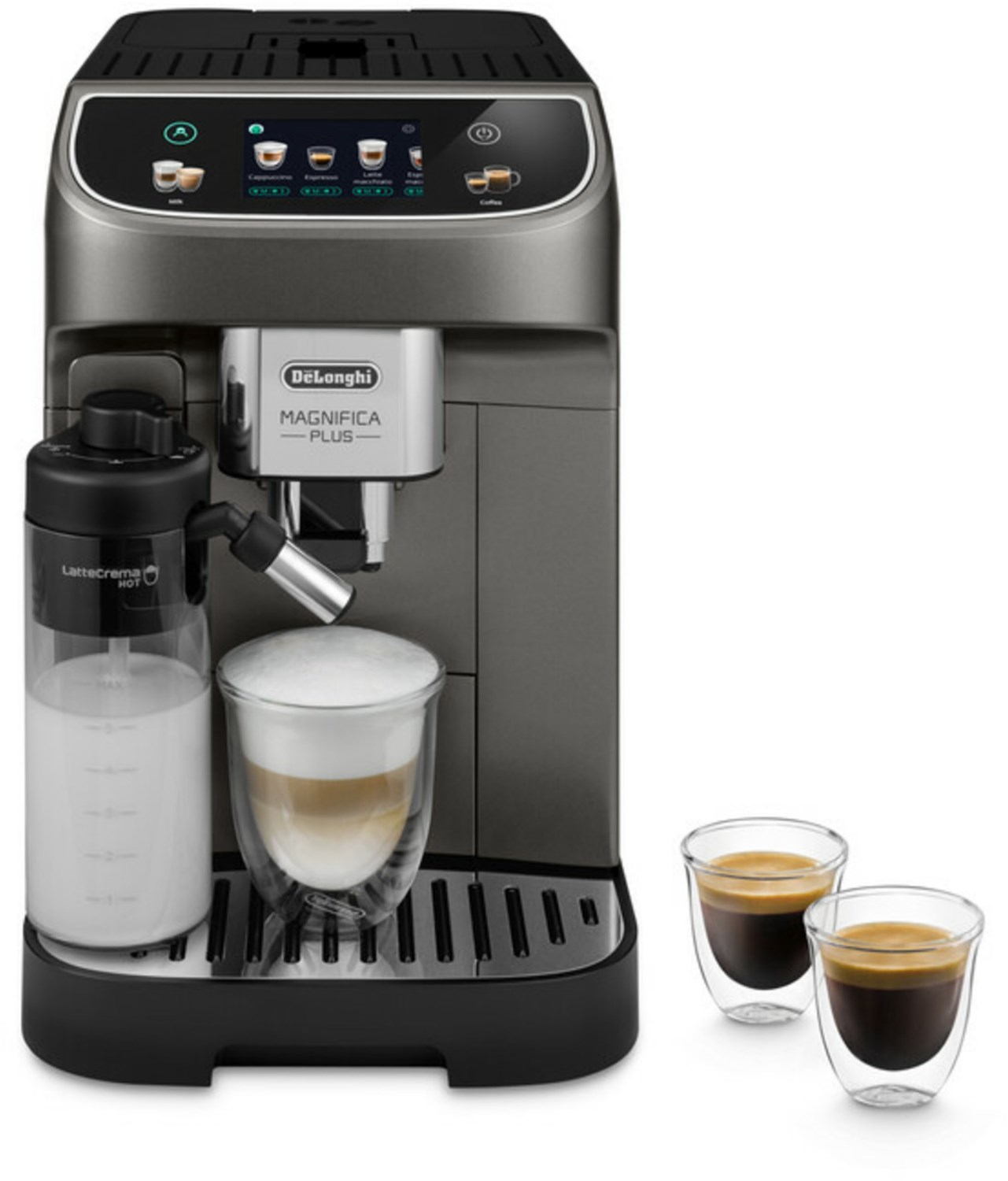 Bild von De'Longhi® Pinguino Kaffeevollautomat DeLonghi ECAM320.70.TB Magnifica Plus Kaffeevollautomat, LatteCrema Milchsystem