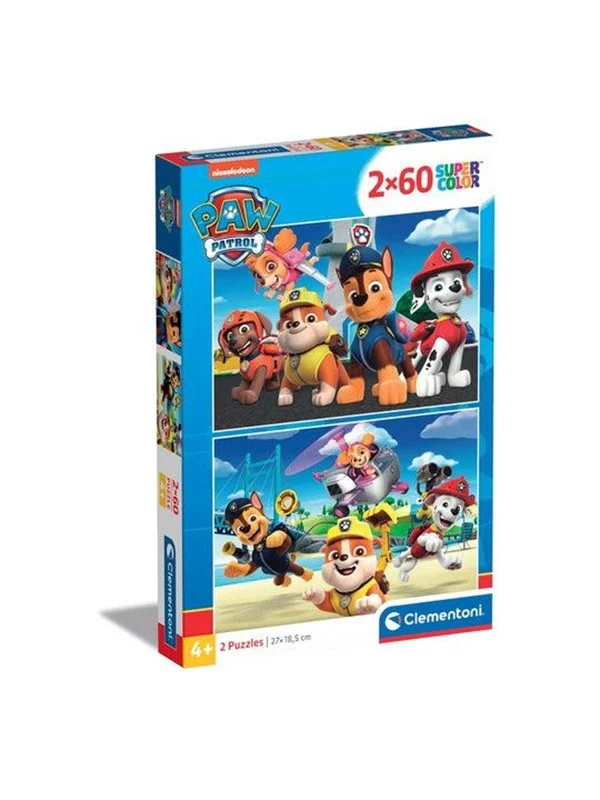 Bild von Clementoni Jigsaw puzzle Paw Patrol 2x60st. Boden