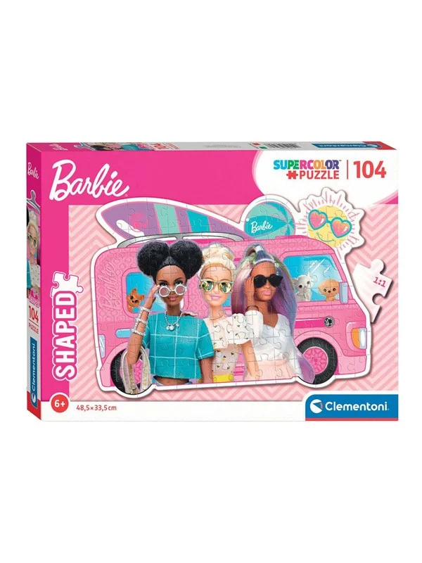 Bild von Clementoni Jigsaw Puzzle Super Color - Barbie Surf Bus 104 pcs. Boden