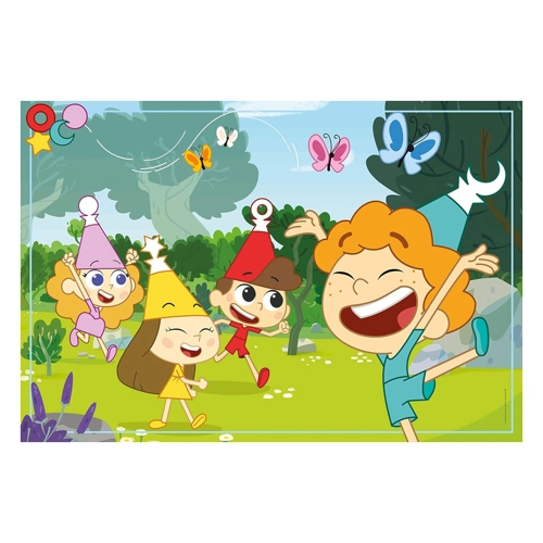 Bild von Puzzle Supercolor Maxi 24 Trulli Tales von Clementoni