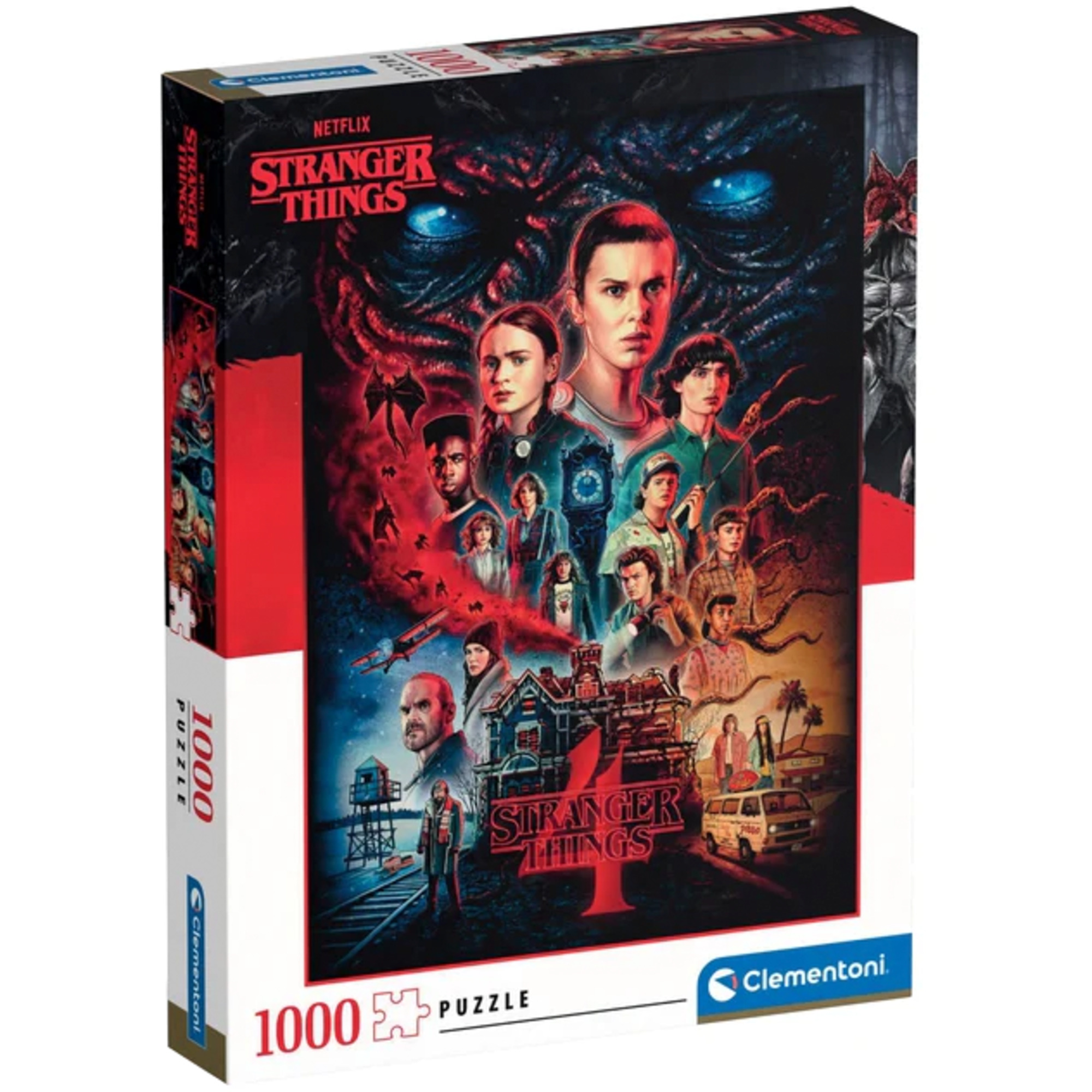 Bild von Clementoni® Puzzle Clementoni 39686 - 1000 Teile Puzzle - Netflix - Stranger Things, Puzzleteile