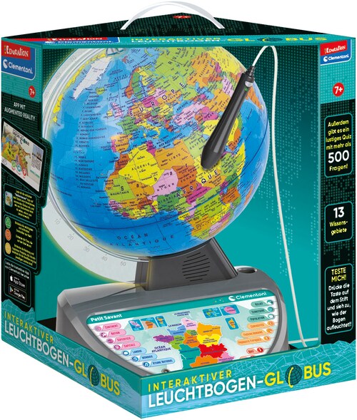 Bild von Clementoni® Globus »Education, Interaktiver Leucht-Bogen-Globus«, Made in Europe