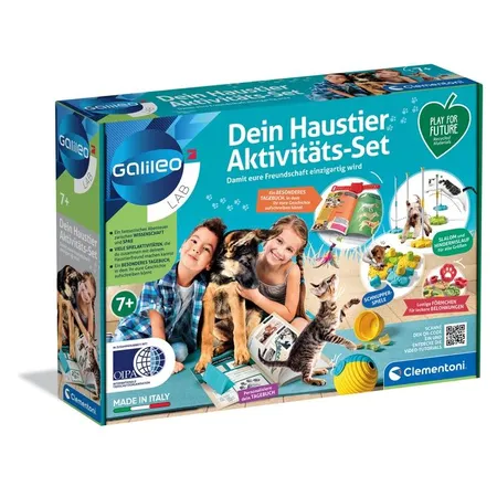 Bild von Galileo Lab Dein Haustier Aktivitäts-Set - Spiel für Kinder ab 7 Jahren & ihr Haustier - Inkl. Handbuch, Tagebuch & Rezepte für Leckerlies, 59310 von Clementoni