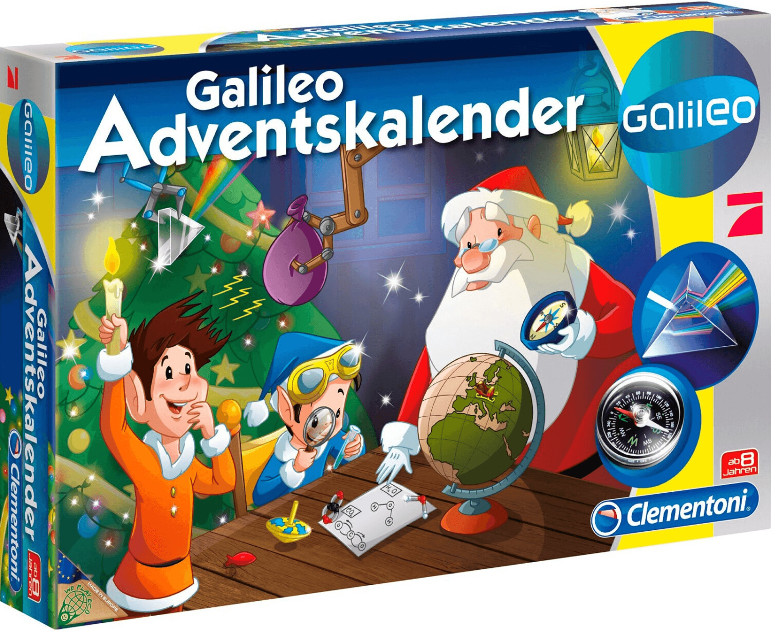 Bild von Clementoni® Spielzeug-Adventskalender Galileo Adventskalender (24-tlg)