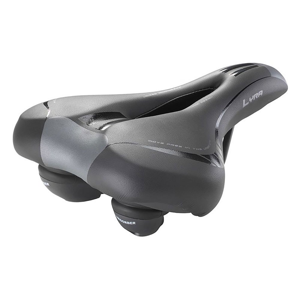 Bild von Mvtek Plus Lyra Shock Absorber E-bikes Saddle Schwarz 200 mm Herren,Damen