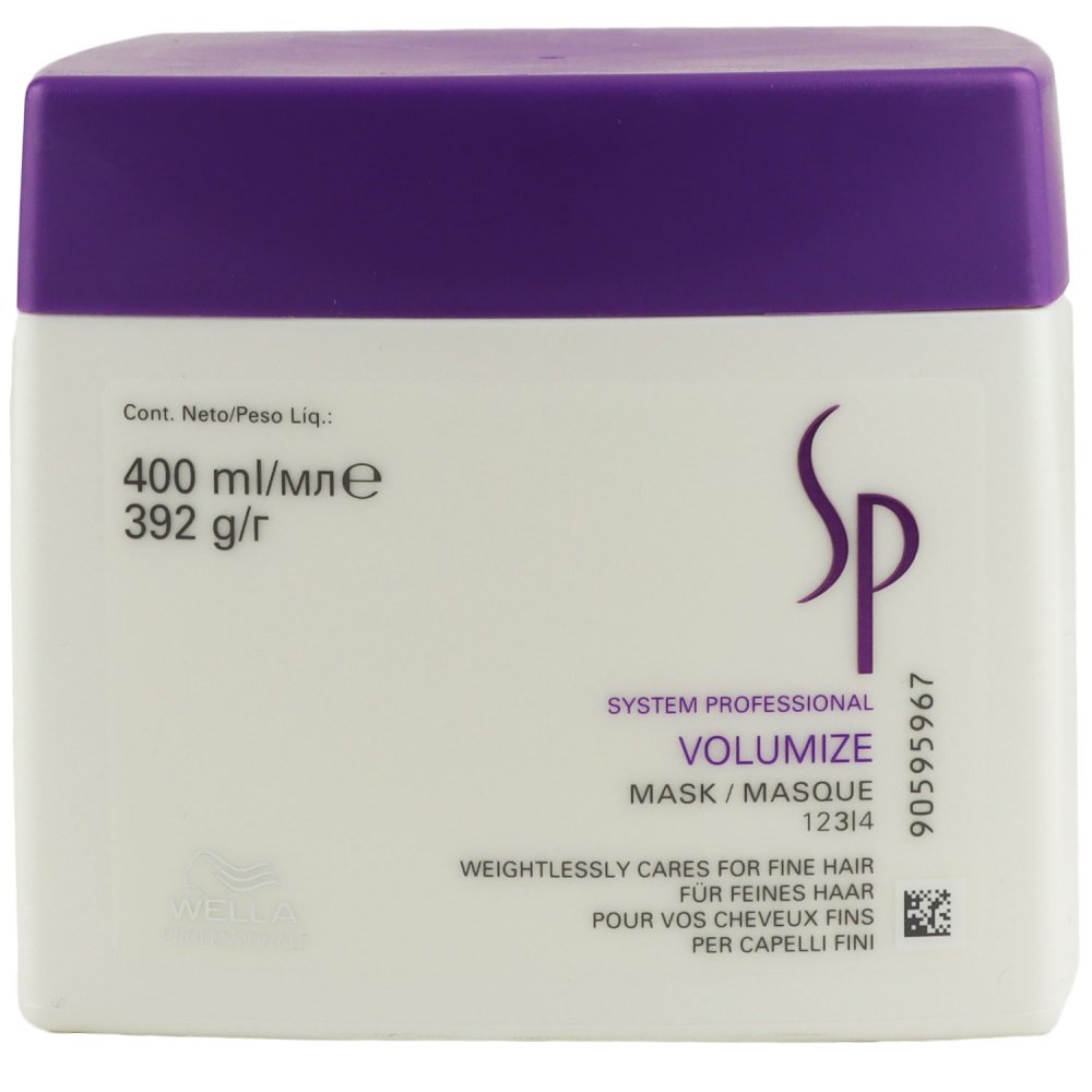 Bild von Wella SP Volumize Mask 400 ml Haarmaske Volumenmaske für feines Haar