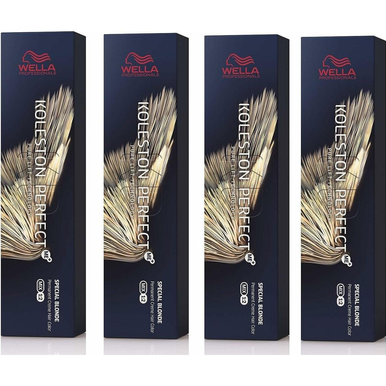 Bild von Wella, Haarfarbe, Permanent Hair Color Koleston Perfect ME ™ Special Blond 60 ml - Shade: 12/81 (12, 81)