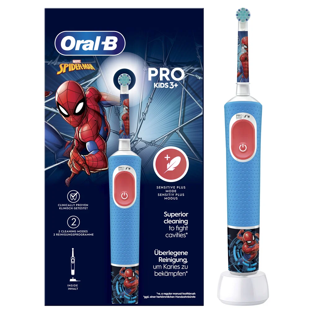 Bild von Oral-B Vitality Pro 103 Elektrische Zahnbürste Kids Spiderman