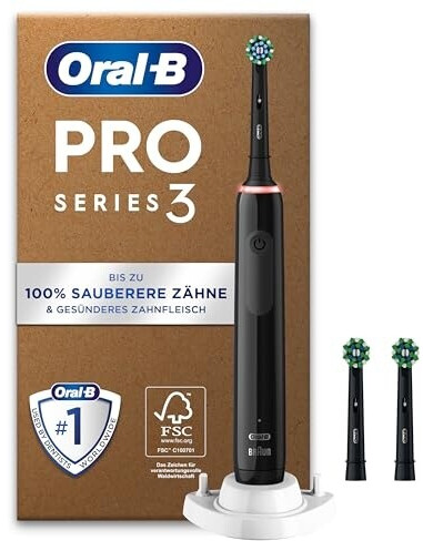 Bild von Oral-B Elektrische Zahnbürste Pro 3 3000 Cross Action - Elektrische Zahnbürste - pink