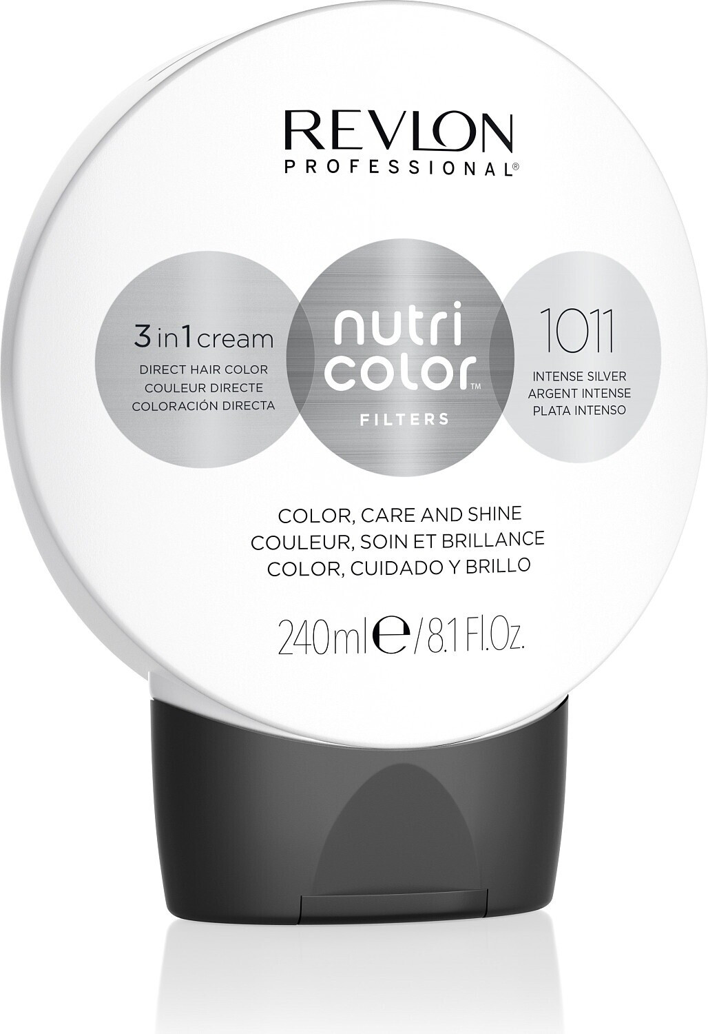 Bild von Revlon Professional Nutri Color Filters 3 in 1 Cream 1011 intense silver (240 ml)