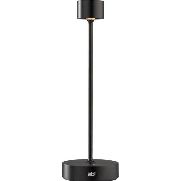 Bild von Ab+, Tischlampe, by Abert Saturno tragbare Tischleuchte schwarz
