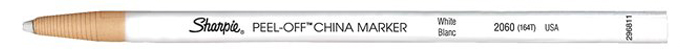 Bild von Sharpie China Marker, vielseitig verwendbar, feine Spitze, Weiß, 1 Stück