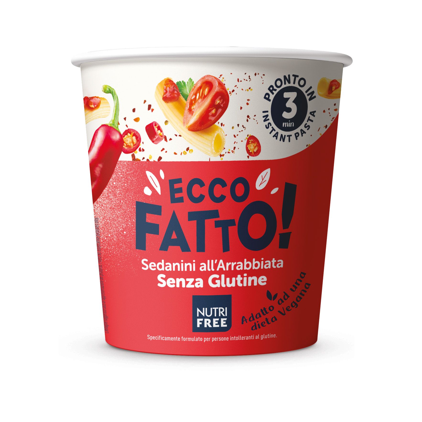 Bild von Nutri Free Ecco Fatto Sedanini Arrabbiata glutenfrei