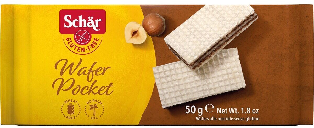 Bild von Schär Wafer Pocket Haselnusscreme glutenfrei