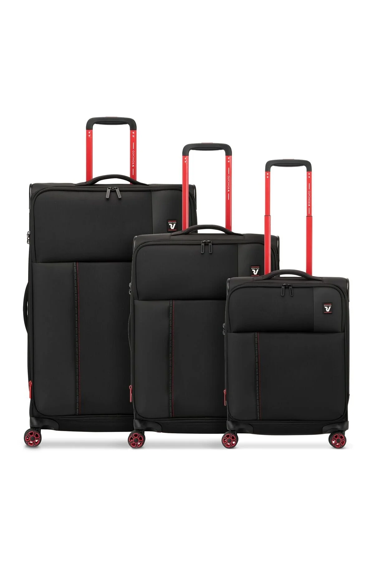 Bild von Roncato Move 4 Rollen Kofferset 3-teilig Mit Dehnfalte für Herren - XL