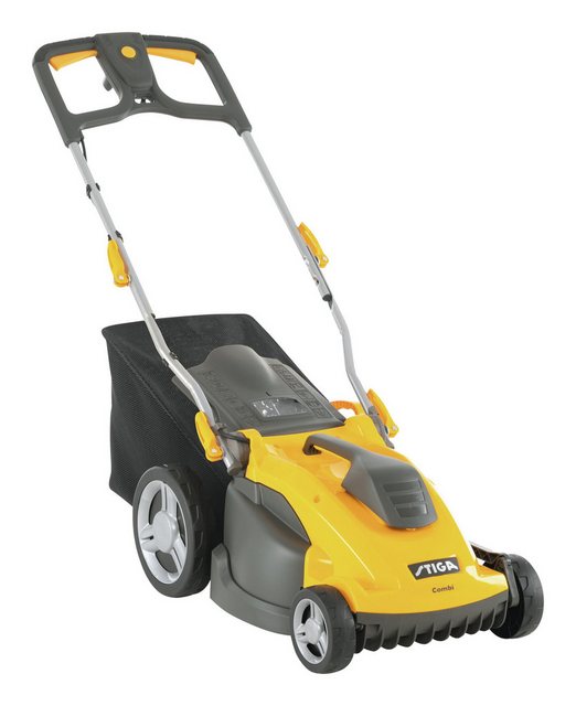 Bild von STIGA COMBI 340c Elektro Rasenmäher 1600W Schnittbreite (max.) 38cm Geeignet für Rasenflächen bis